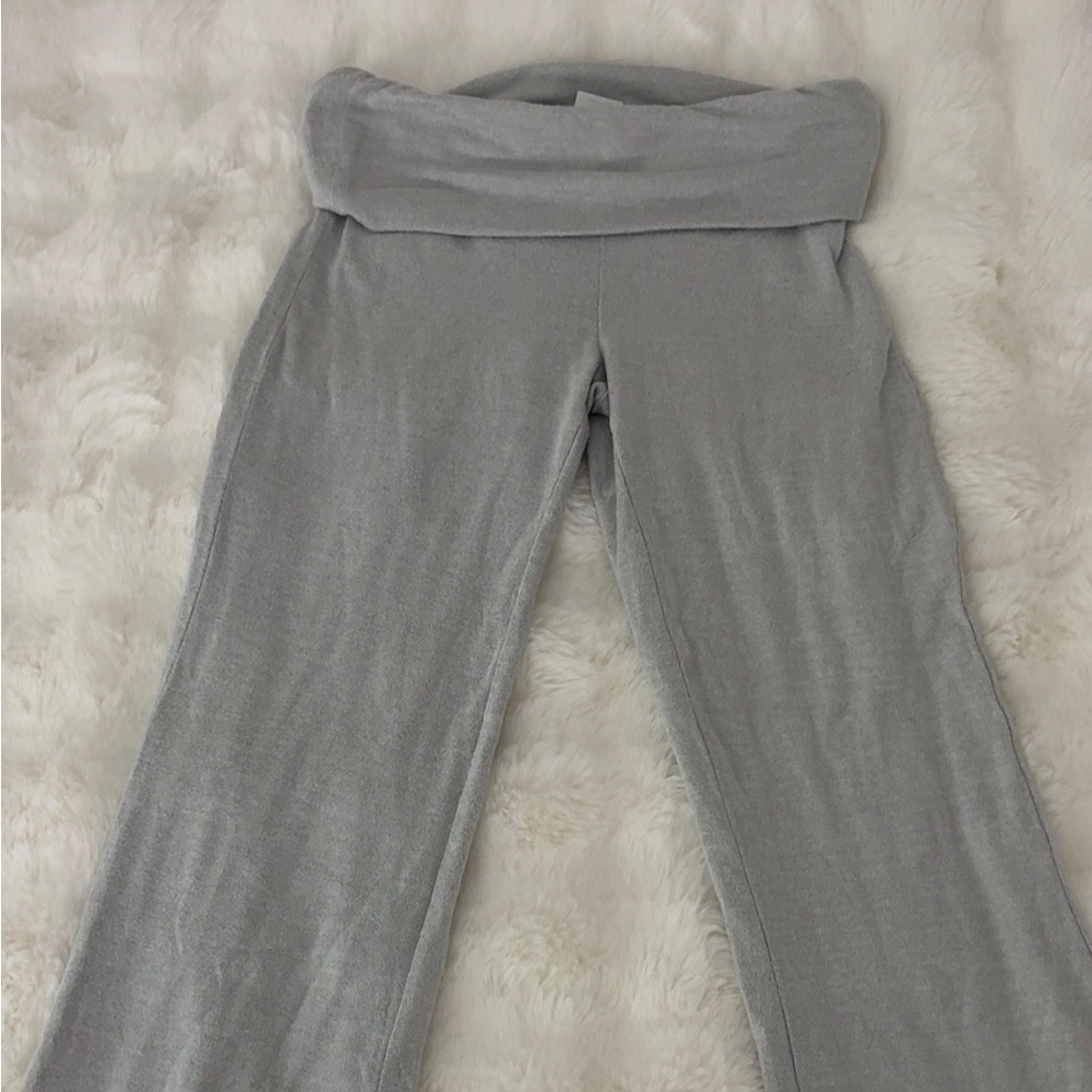 Hollister Light Gray, Flared, Lounge Wear Leggings